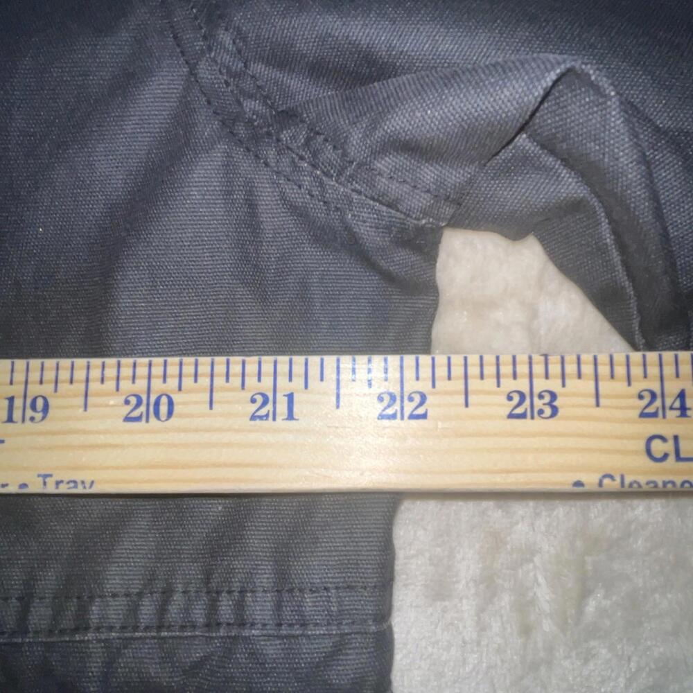 EMPYRE Clothing Company Mens Full Zip Utility Black Bomber Jacket w/ Hoodie Sz L - Picture 5 of 13